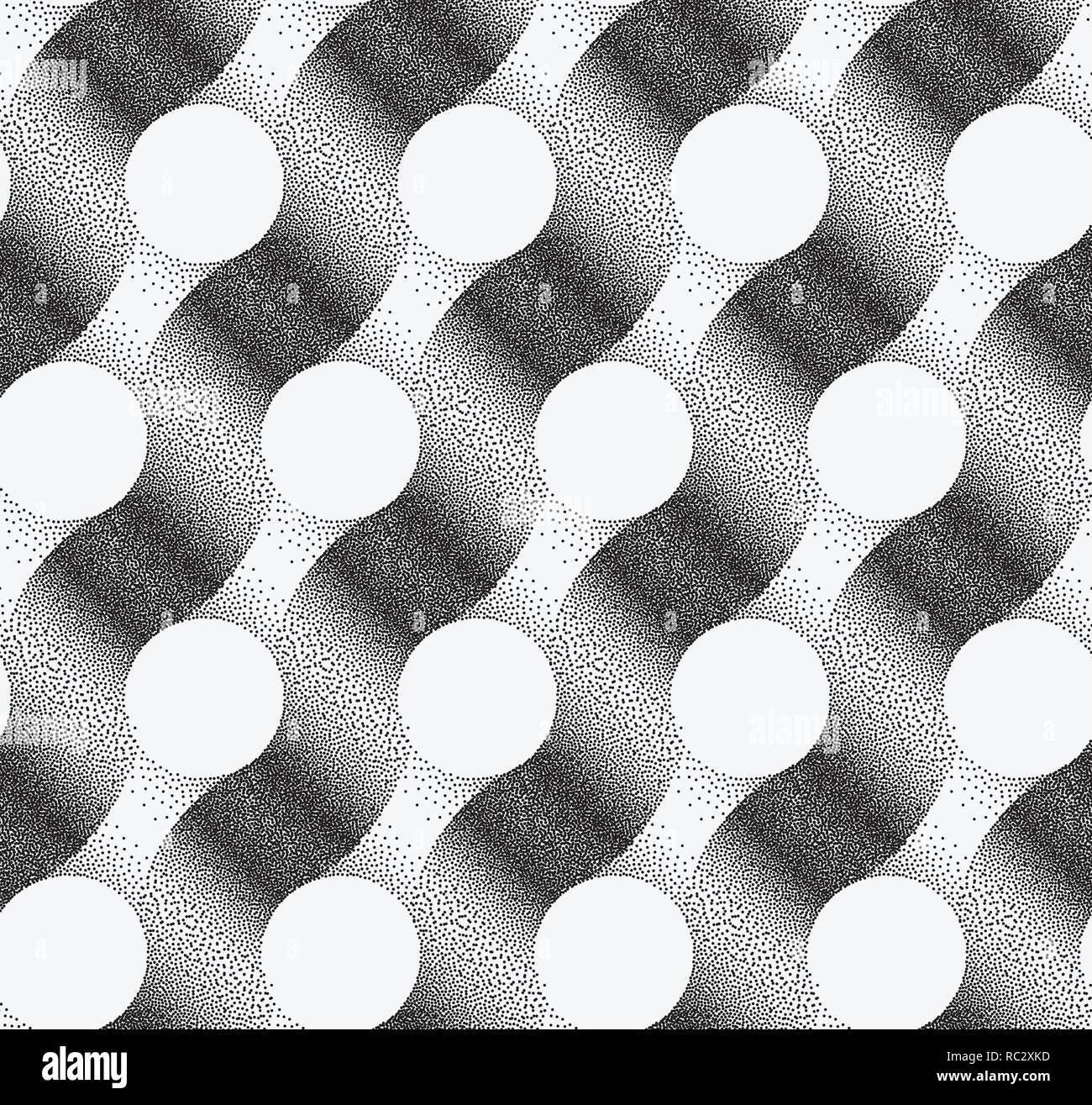 Seamless dots pattern EPS 10. Vector illustration. Abstract dots seamless Stock Vector