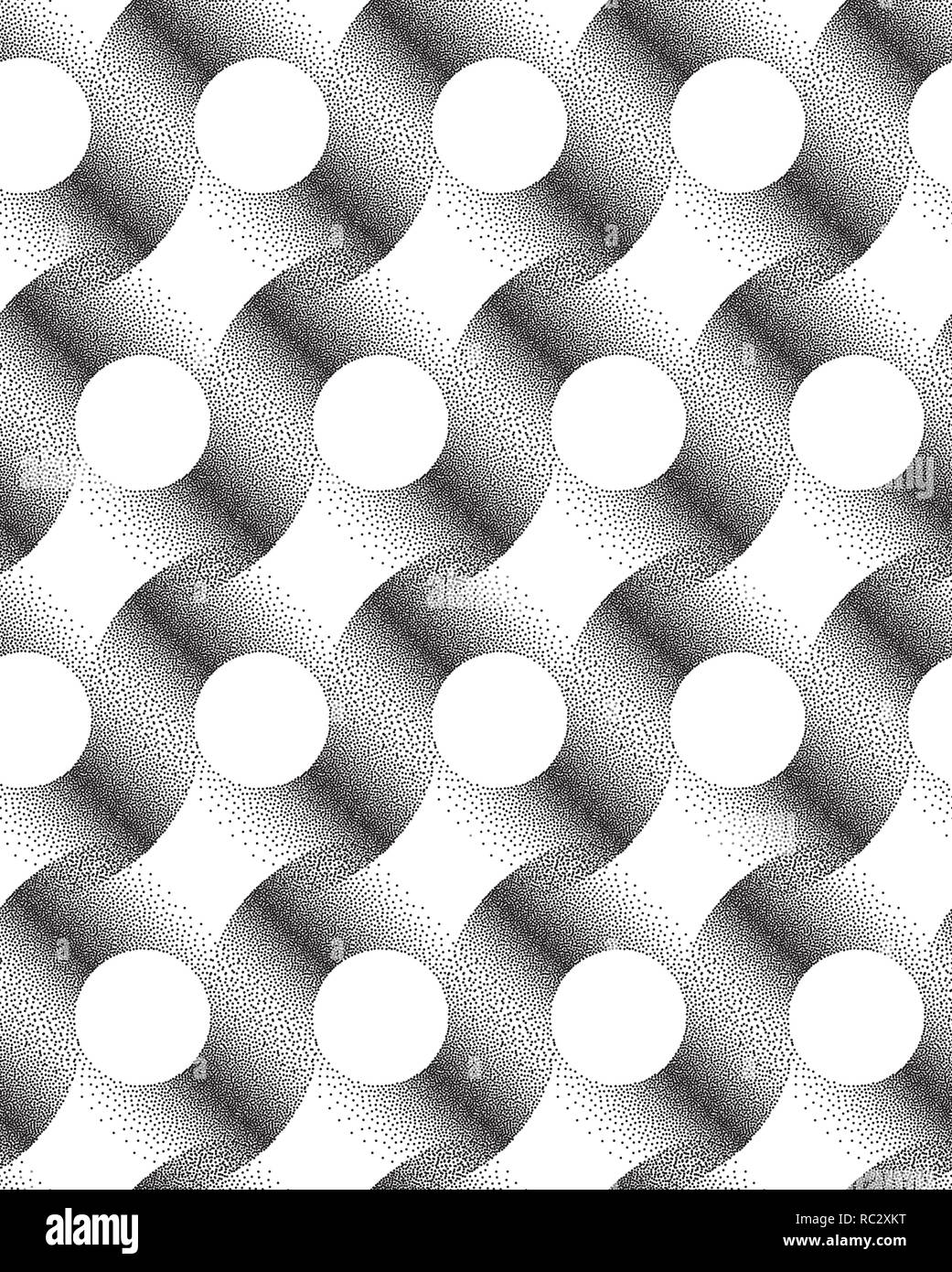 Seamless dots pattern EPS 10. Vector illustration. Abstract dots seamless Stock Vector