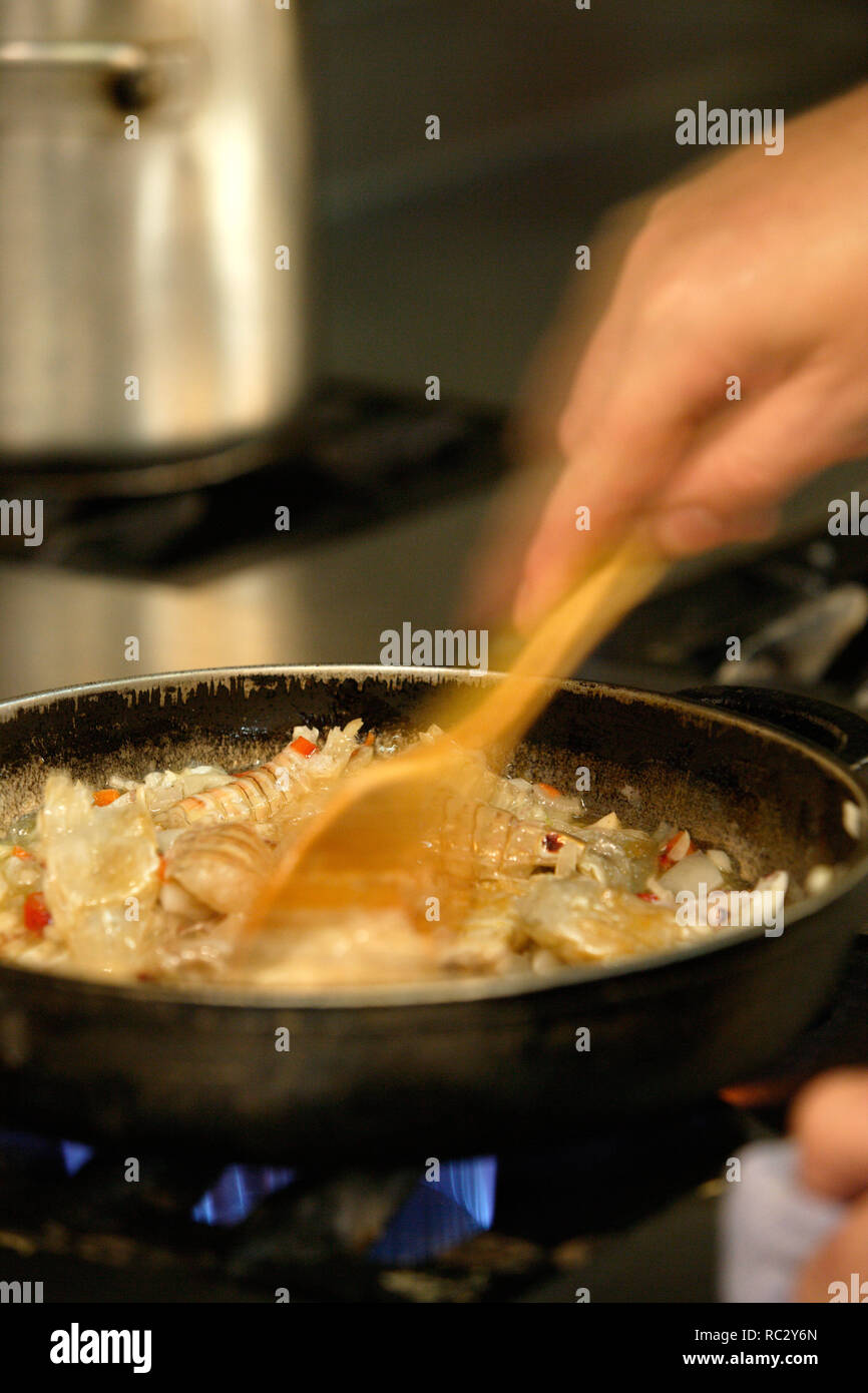 SPAIN Baix Camp (district) Catalonia TARRAGONA. Cuina marinera