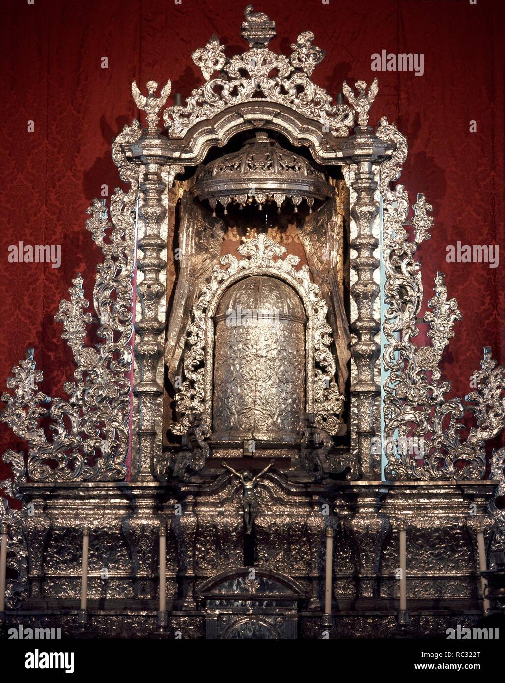 SAGRARIO DE PLATA S XVIII BARROCO Location IGLESIA DE LA CONCEPCION sagrario-de-plata-s-xviii-barroco-location-iglesia-de-la-concepcion