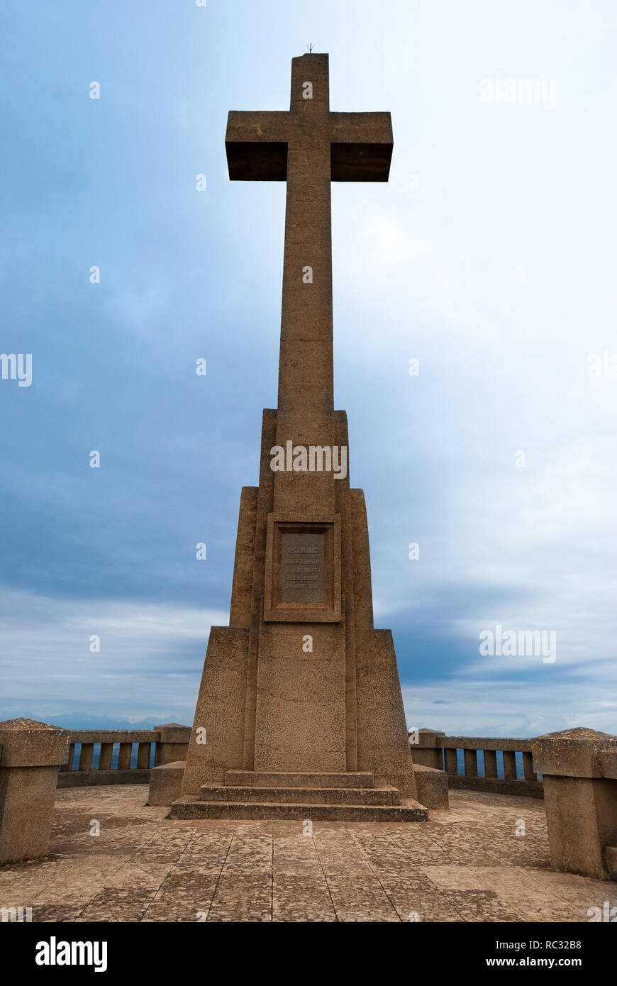 Majorca Ratter Cross CROSS MONUMENT IN SAN SALVADOR, MAJORCA Stock Photo - Alamy