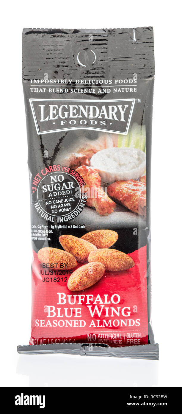 Winneconne, WI 30 December 2018 A package of Legendary foods