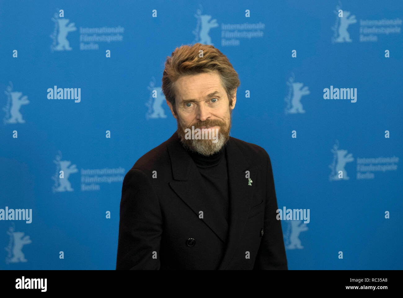 Willem Dafoe - Pressekonferenz, Berlinale 2018, 20. Februar 2018, Berlin Stock Photo