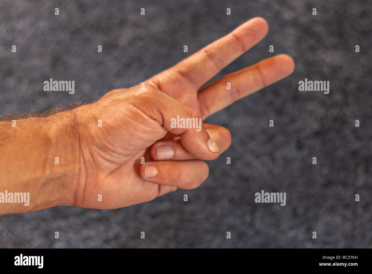 Photo of a human hand Stock Photo - Alamy