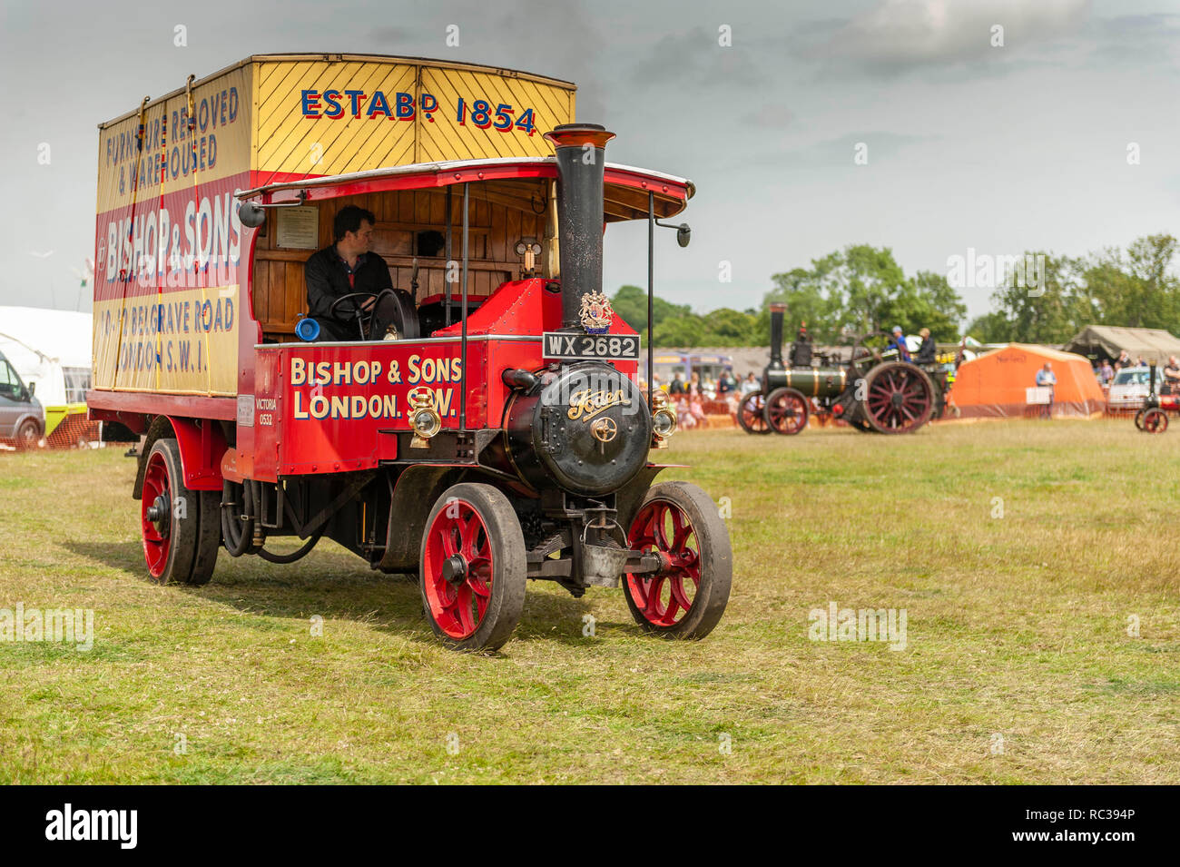 1929 Foden Type HH steam lorry at Preston Steam Rally Stock Photo