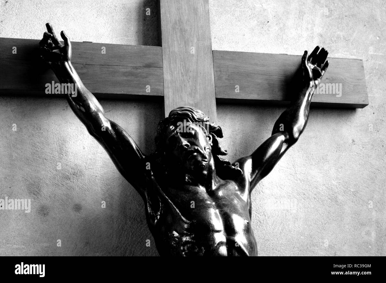 The crucifixion of Jesus Christ as a symbol of God's love Stock Photo Alamy