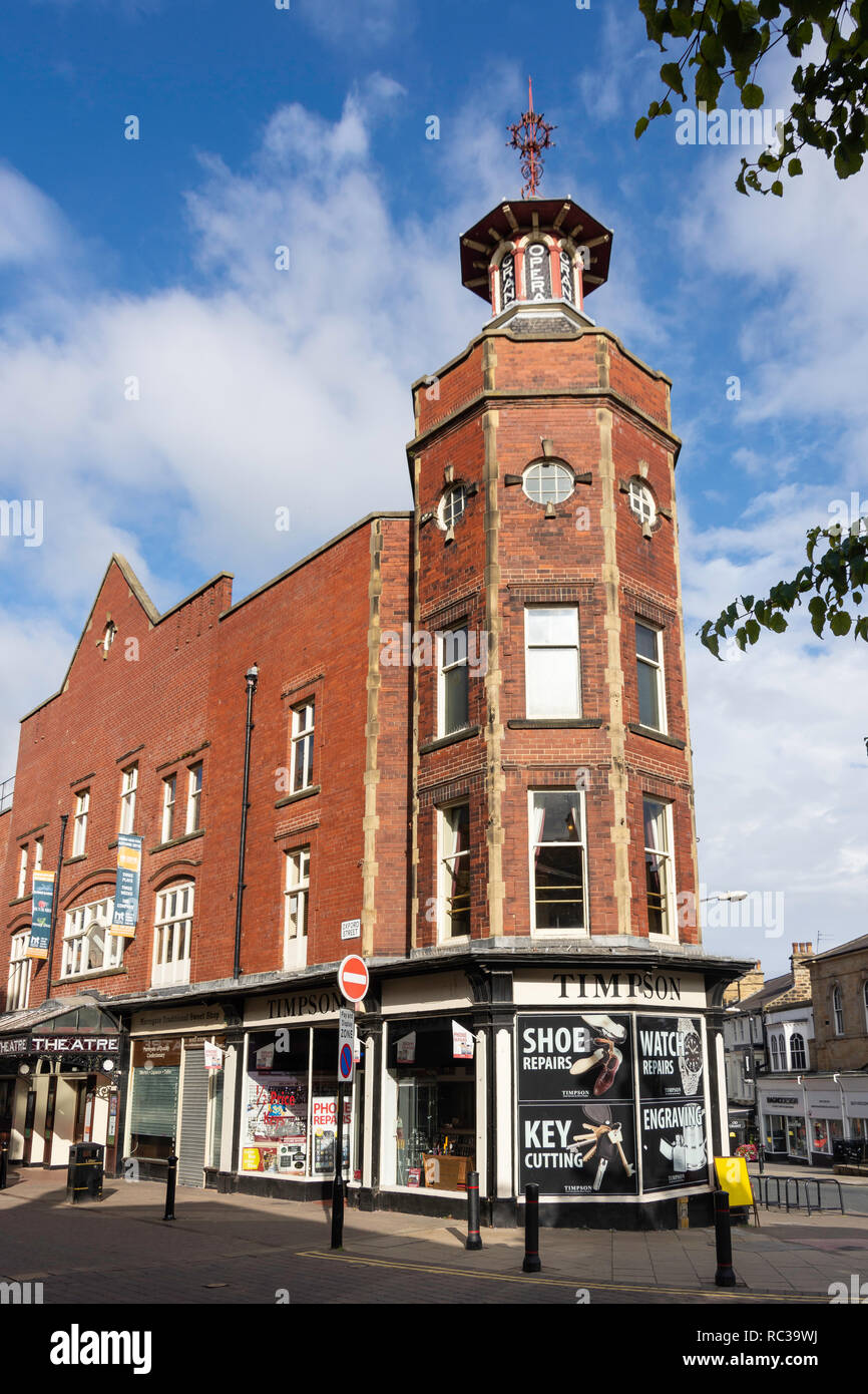 Harrogate Theatre building, Oxford Street, Harrogate, North Yorkshire, England, United Kingdom Stock Photo