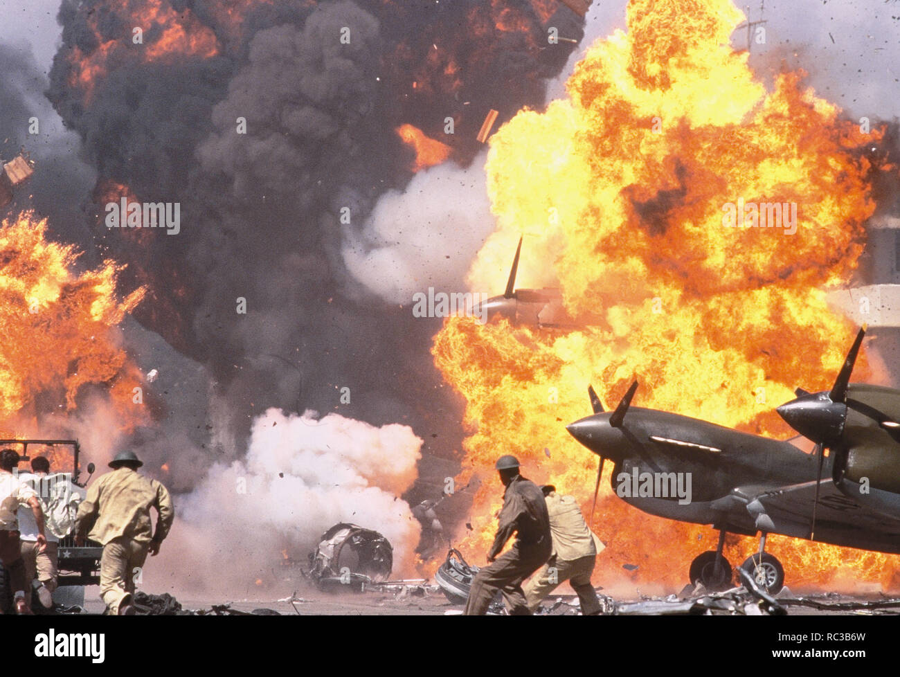 Explosion scene film title pearl harbour hi-res stock photography and  images - Alamy