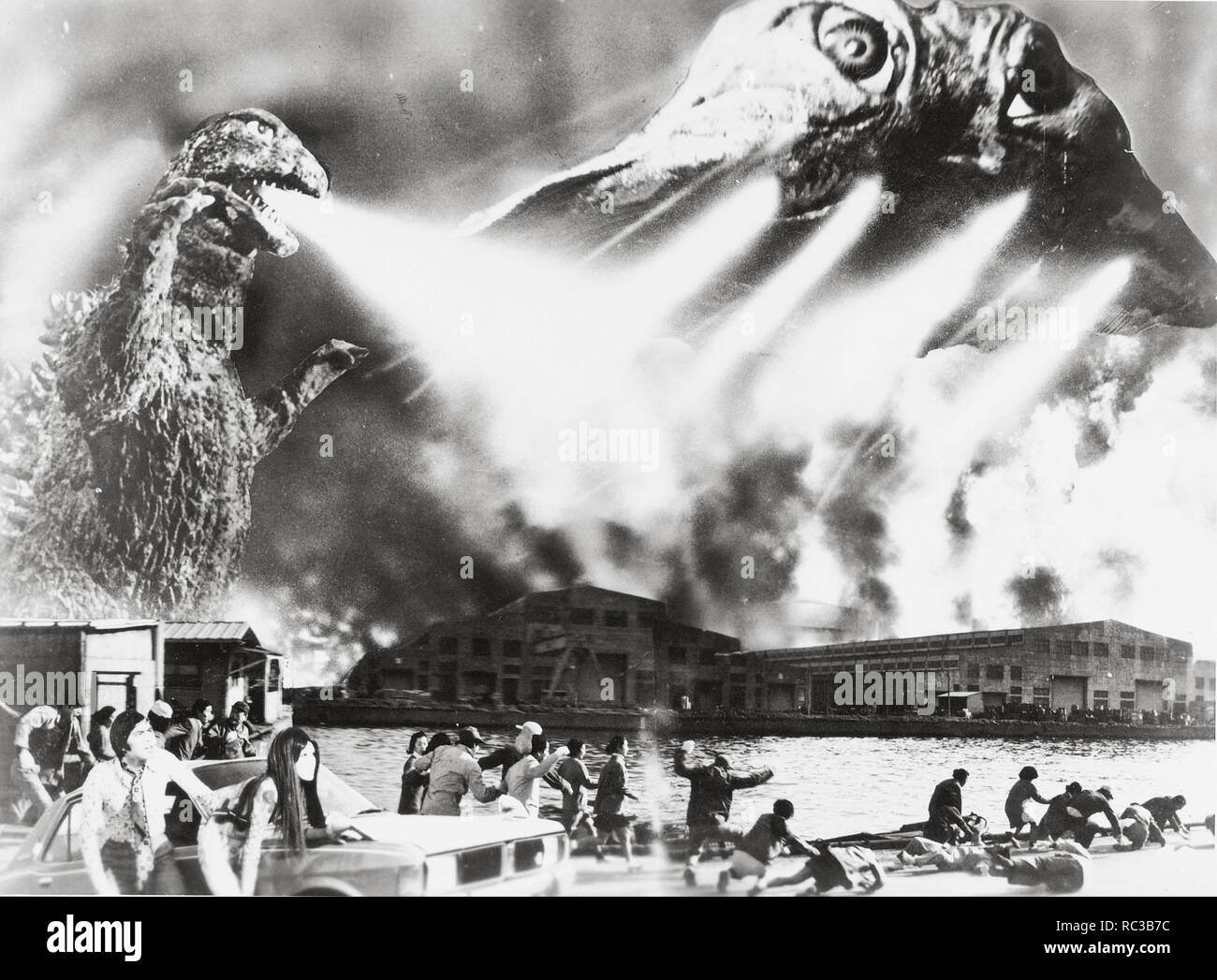 Original film title: KINGUKONGU TAI GOJIRA. English title: KING KONG VS. GODZILLA. Year: 1962. Director: ISHIRO HONDA. Stock Photo