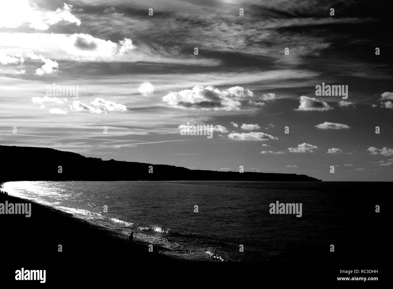 Rural scene in normandy Black and White Stock Photos & Images - Alamy