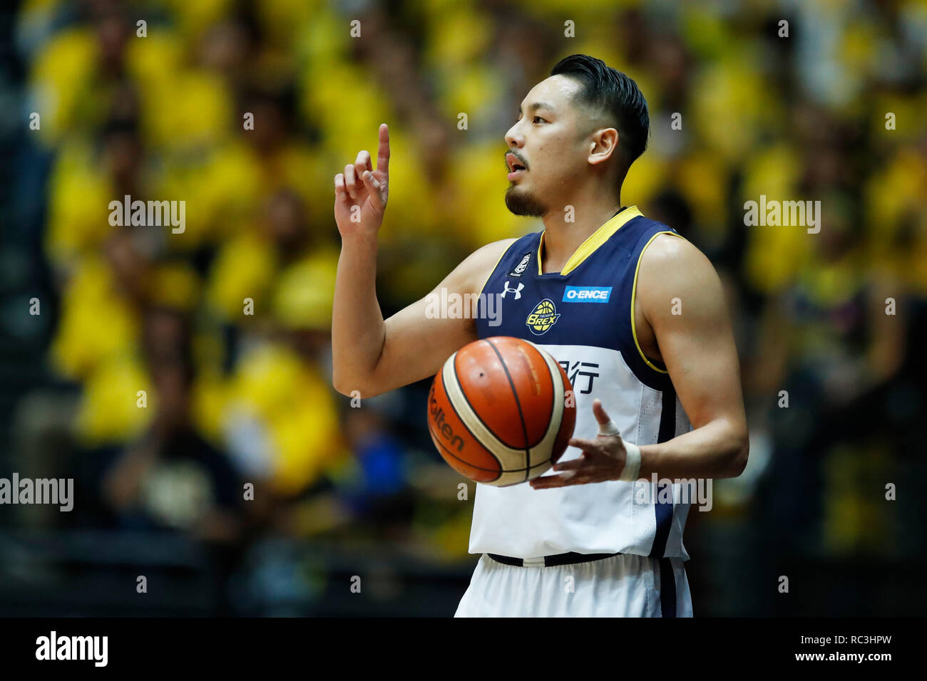 Saitama, Japan, 13th Janaury 2019. Yusuke Endo (Brex