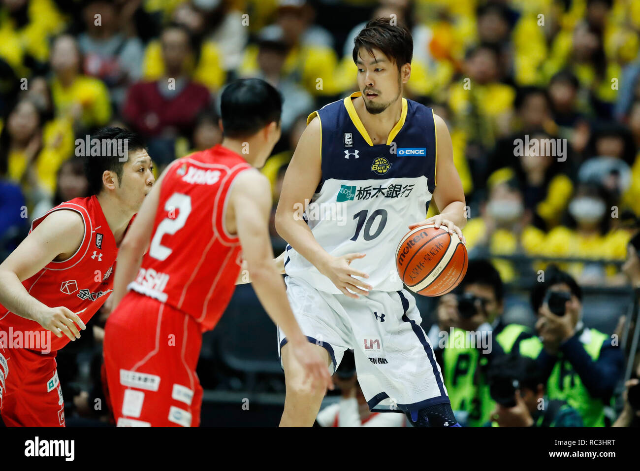 Saitama, Japan, 13th Janaury 2019. Yusuke Endo (Brex