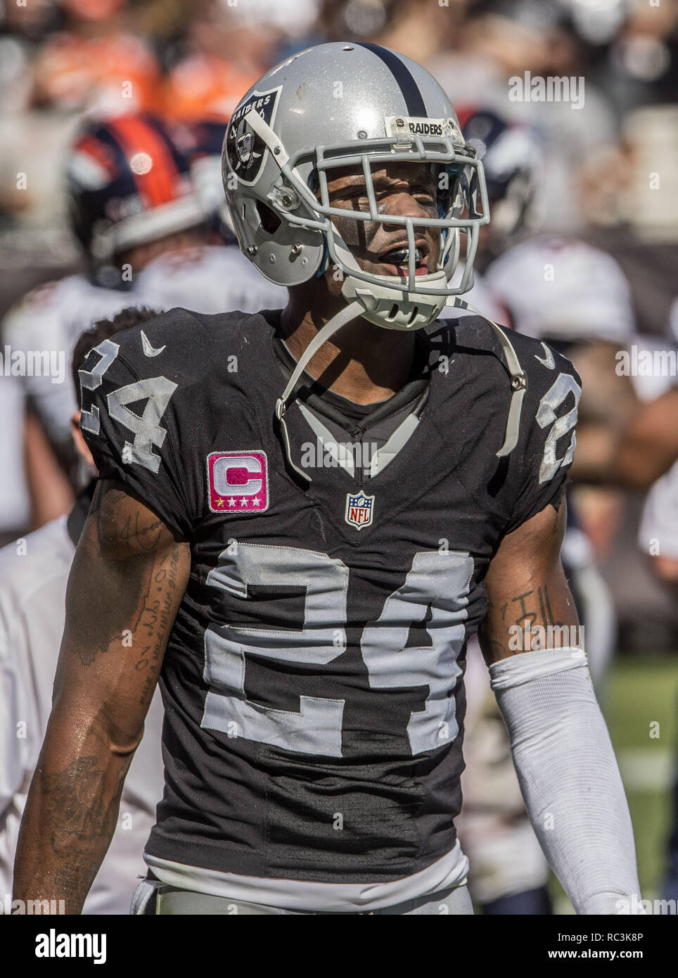 Raiders' Woodson expects to play in 2015