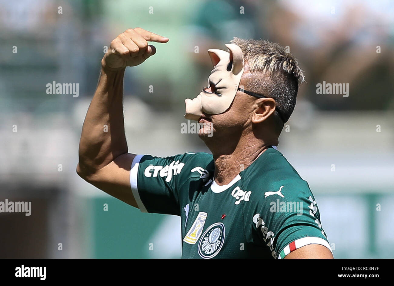 Sao Paulo, Brazil. 13th January 2019. AMIGOS DO ZÉ ROBERTO X PALMEIRAS