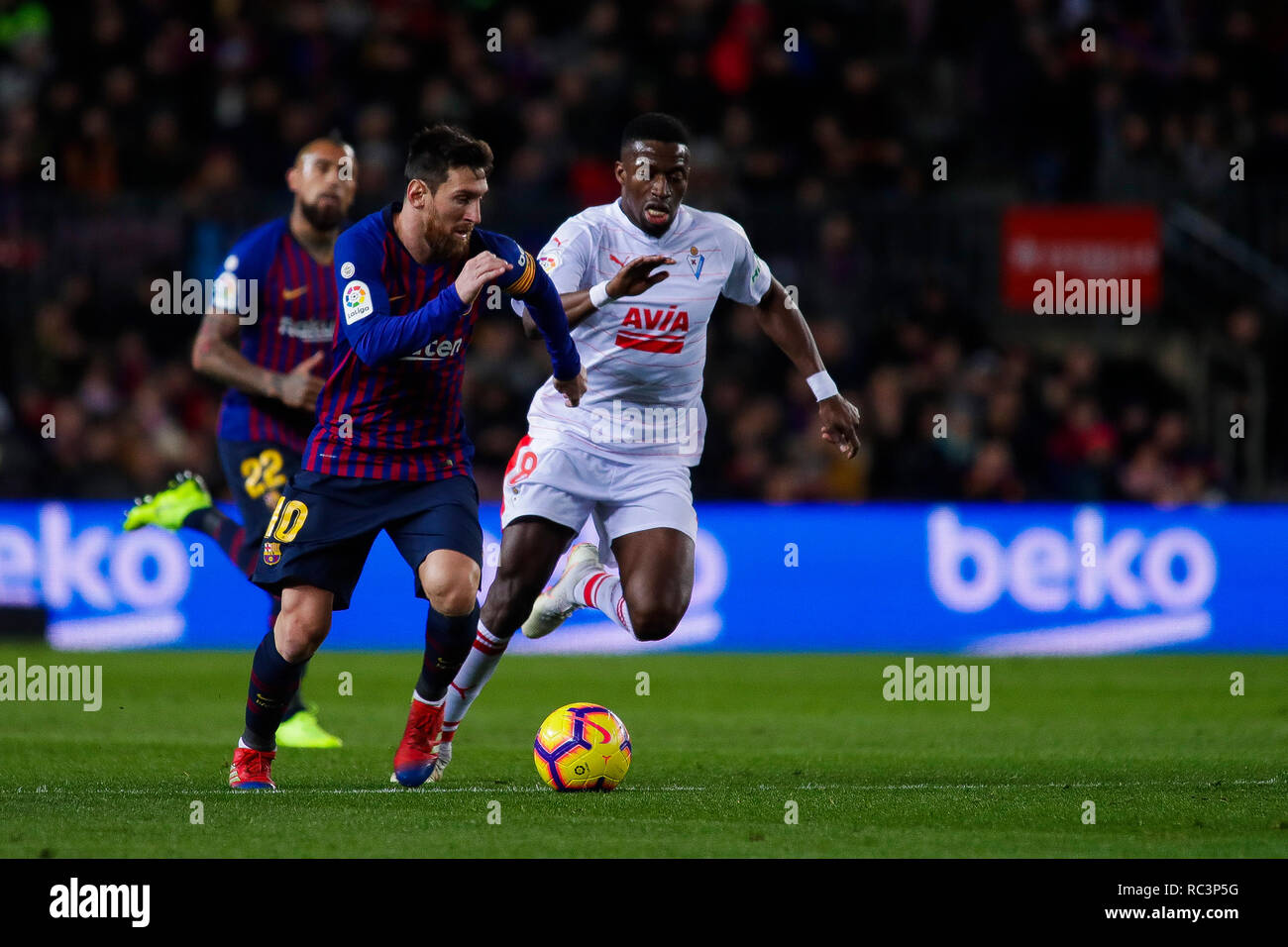 Papa Bouba Diop during the Spanish league football match FC Barcelona vs  Levante UD at the Camp Nou stadium in Barcelona on April 20, 2013. FC  Barcelona Won 1-0. Photo by Giuliano