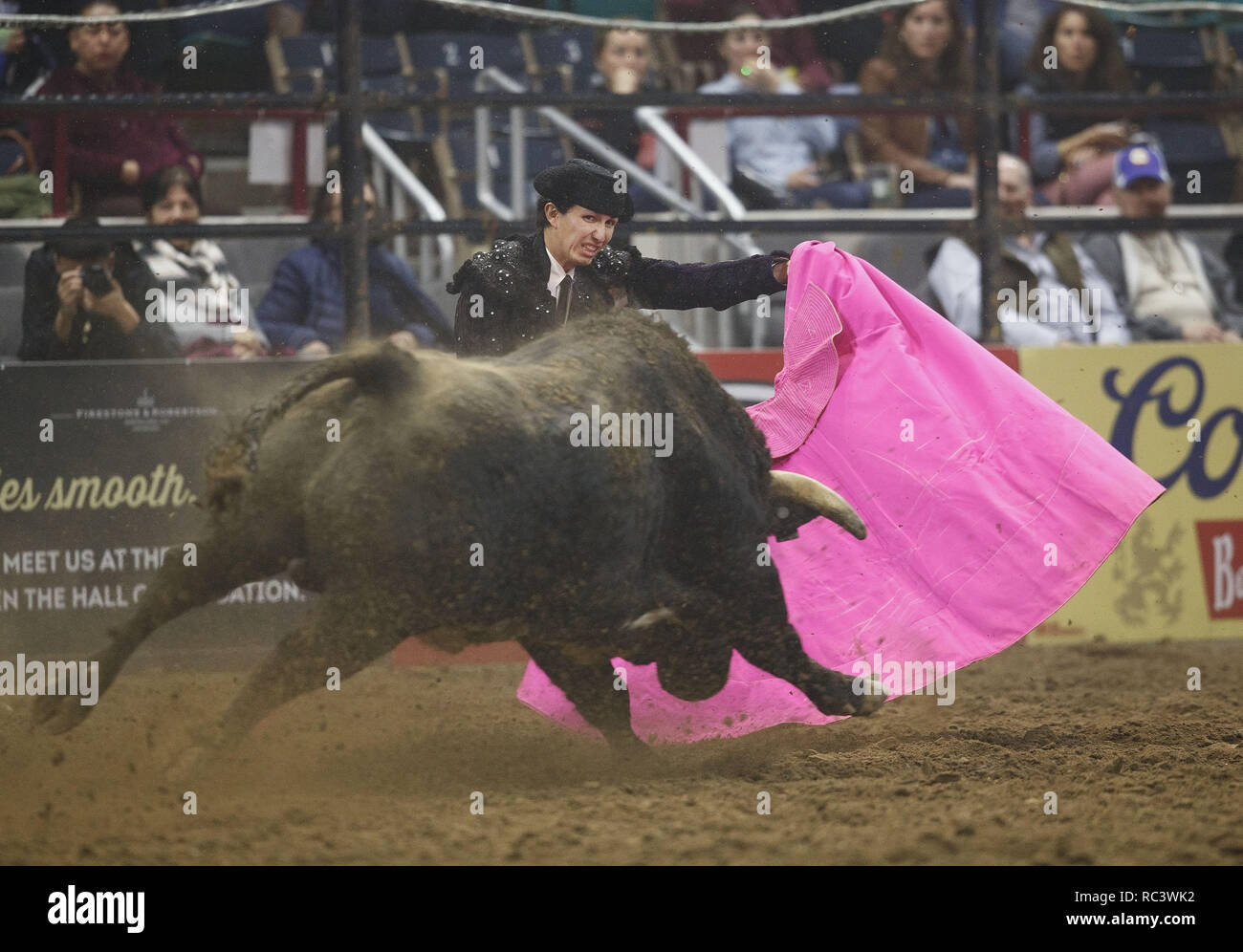 Denver, Colorado, USA. 13th Jan, 2019. Mexican Matador PAULO CAMPERO ...