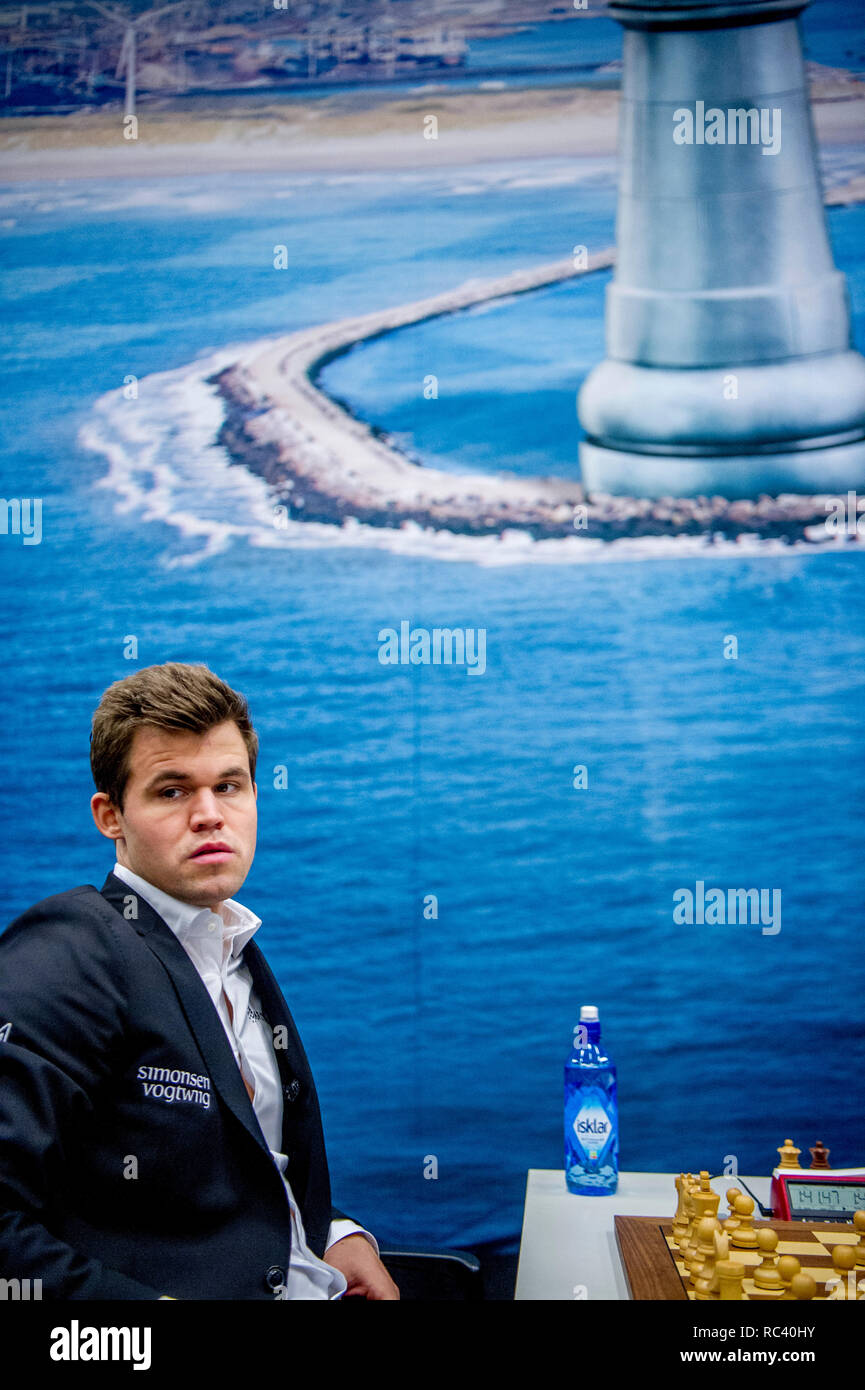 Magnus Carlsen - Nice view from my hotel terrace in Wijk