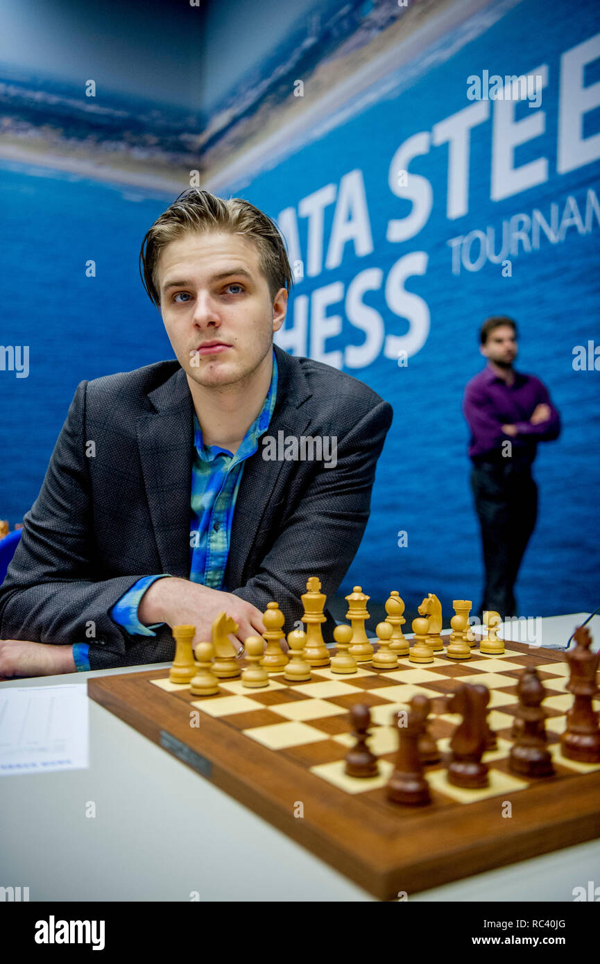 Bucharest, Romania. 6th May, 2023: Ian Nepomniachtchi, Russian chess  grandmaster, during the game against Romanian chess grandmaster Richard  Rapport (not in picture) in the first round of Superbet Chess Classic  Romania 2023, the first stage of the