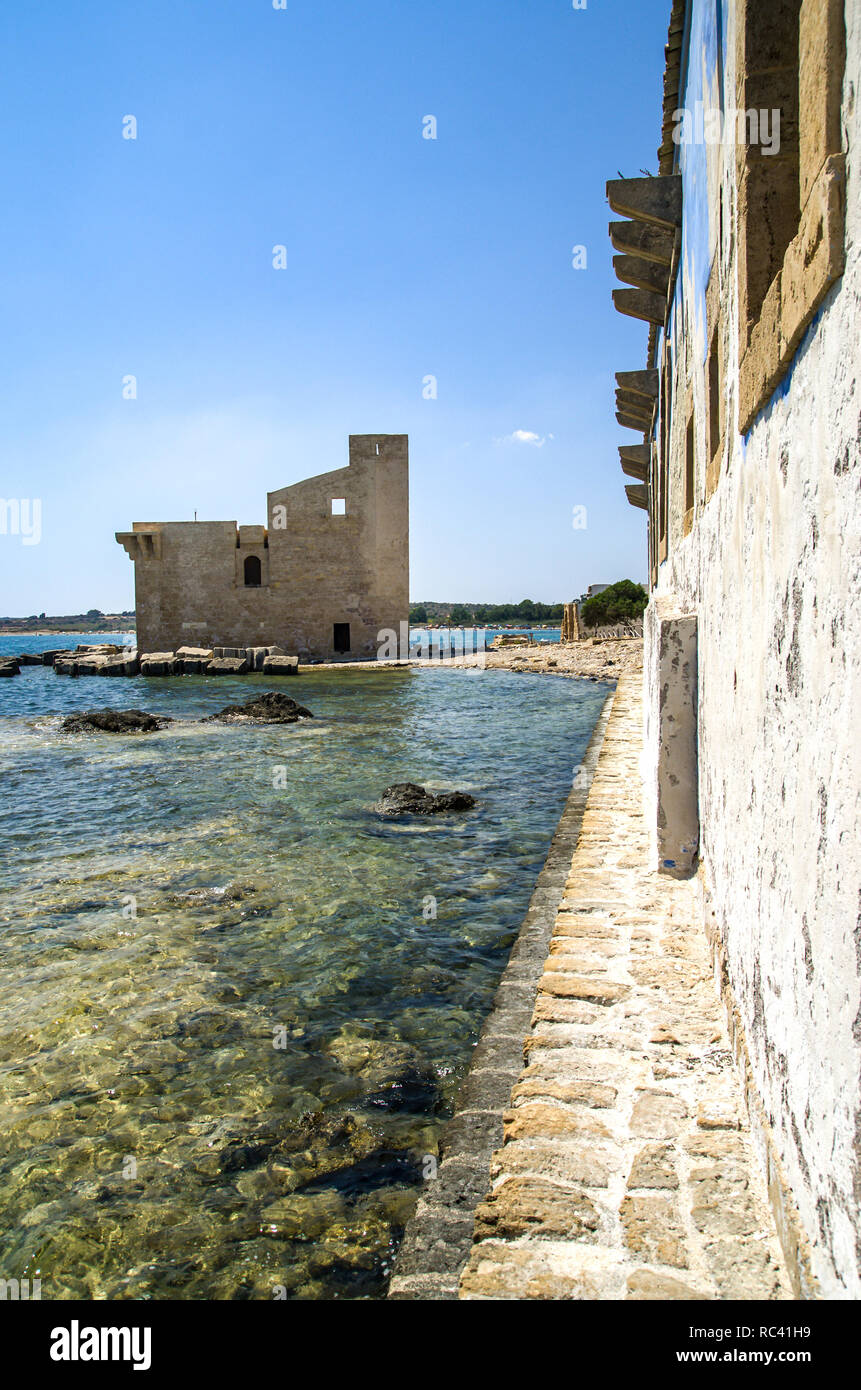 Art Print Old Tuna Factory Marzamemi Sicily