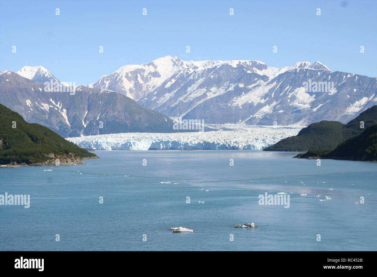 Hubbard Glacier, Alaska, 2010 Stock Photo