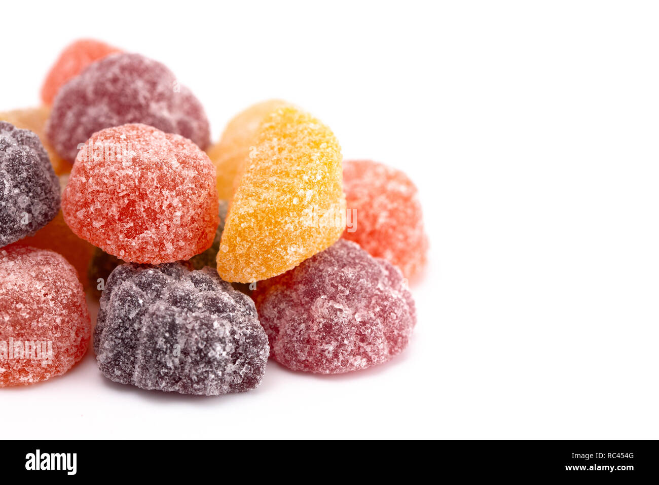 Fruit salad candies hi-res stock photography and images - Alamy