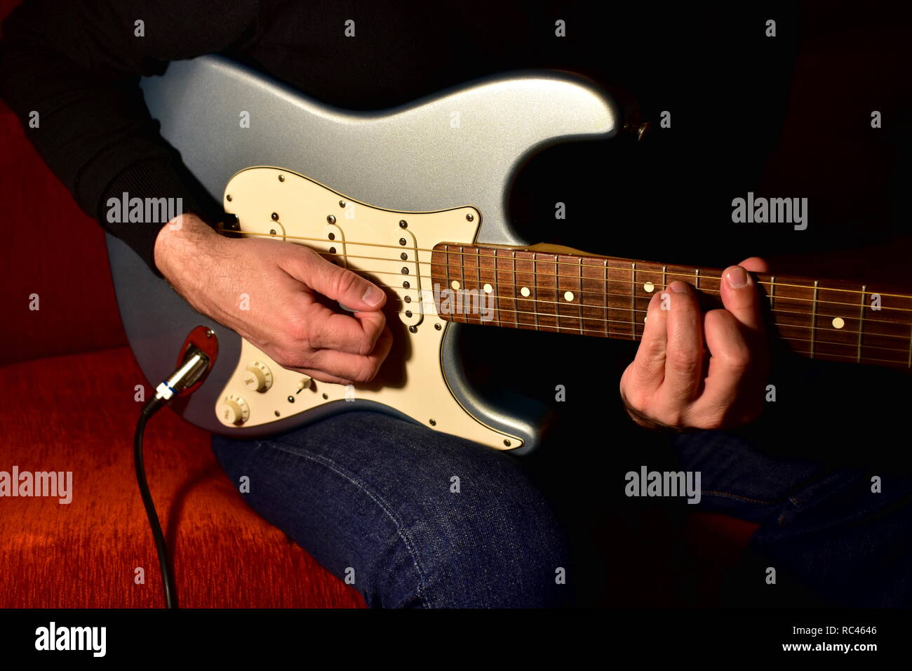 Man Playing A Electric Guitar Hands Closeup No Face Brand Or Logo Stock Photo Alamy Man Playing A Electric Guitar Hands Closeup No Face Brand Or Logo Stock Photo Alamy