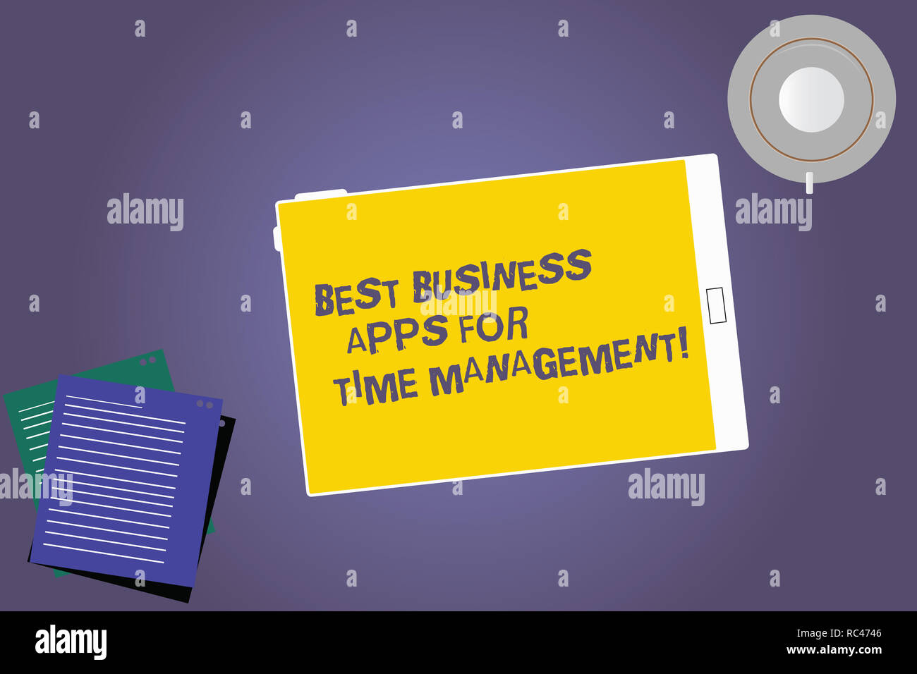 Text sign showing Best Business Apps For Time Management. Conceptual