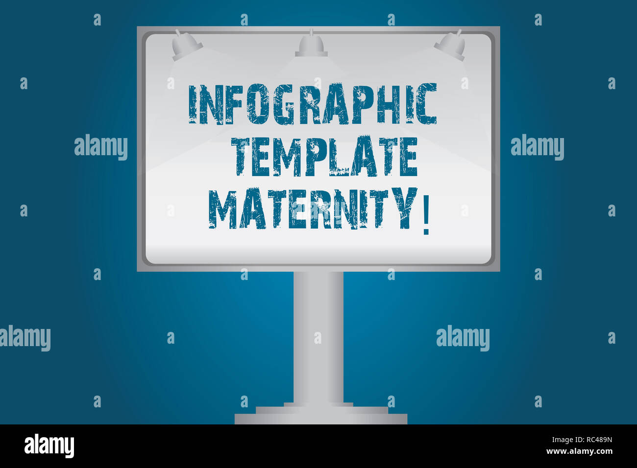 Handwriting text Infographic Template Maternity. Concept meaning
