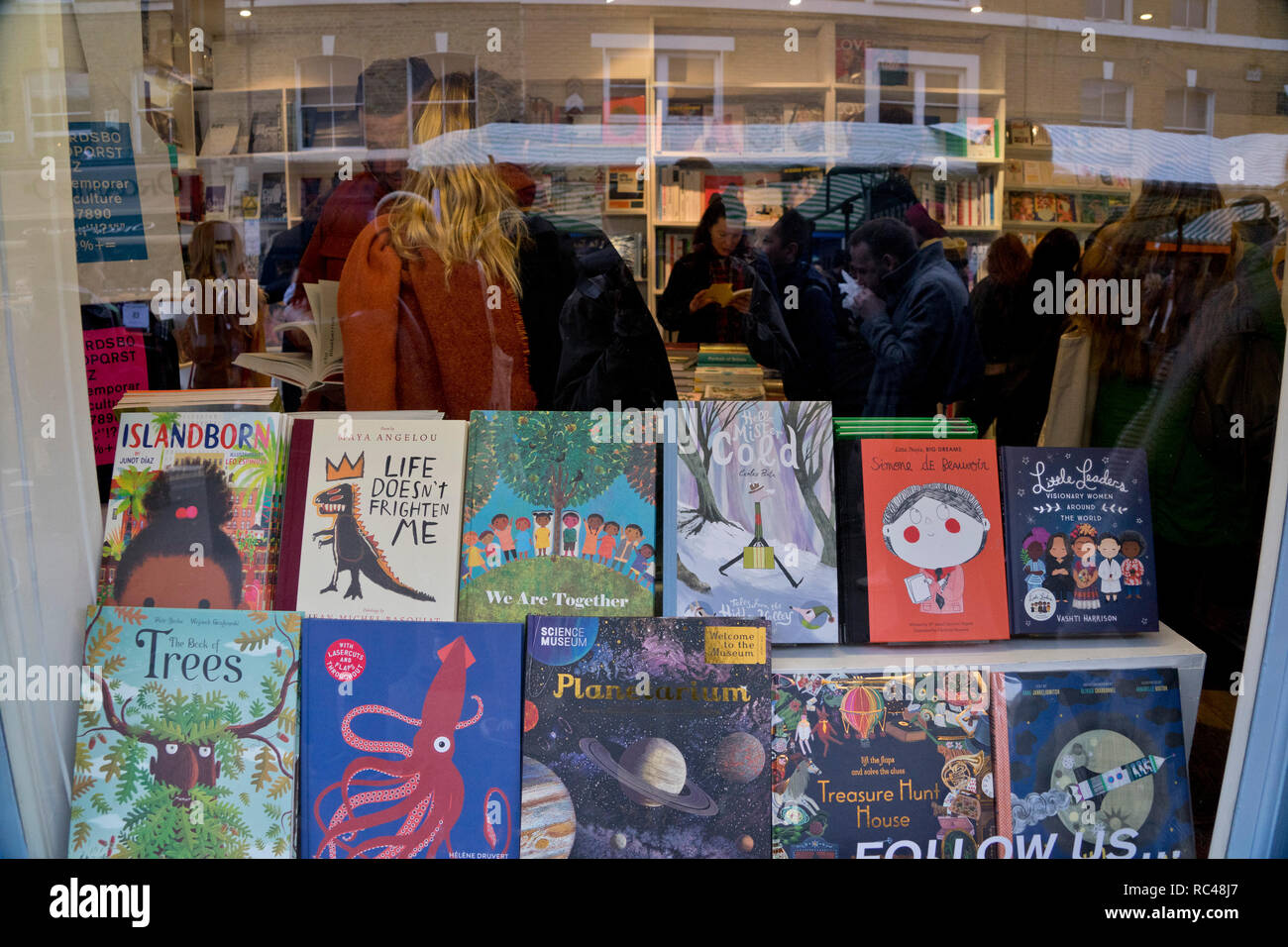 Art at Broadway market in Hackney, London, England,UK Stock