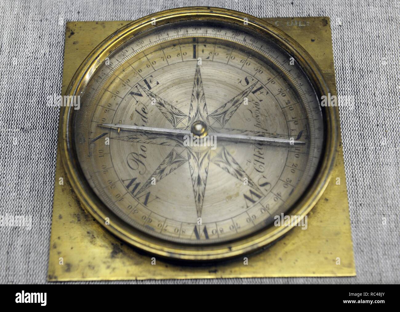 Compass 19th century hi-res stock photography and images - Alamy