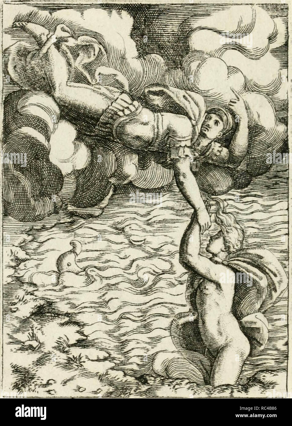 "Achillis Bocchii Bonon. Symbolicarvm quaestionvm de vniverso genere qvas serio lvdebat libri qvinqve" (1555) Stock Photo