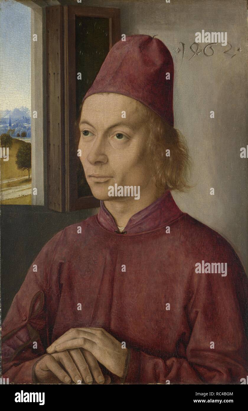 Portrait of a Man (Jan van Winckele?). Museum: National Gallery, London ...