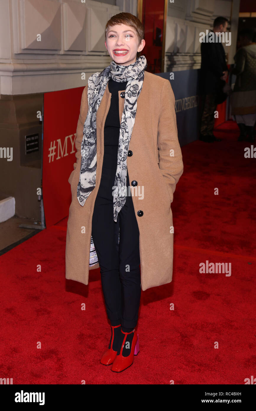 Broadway opening night for To Kill A Mockingbird at the Shubert Theatre - Arrivals.  Featuring: Tavi Gevinson Where: New York, New York, United States When: 13 Dec 2018 Credit: Joseph Marzullo/WENN.com Stock Photo