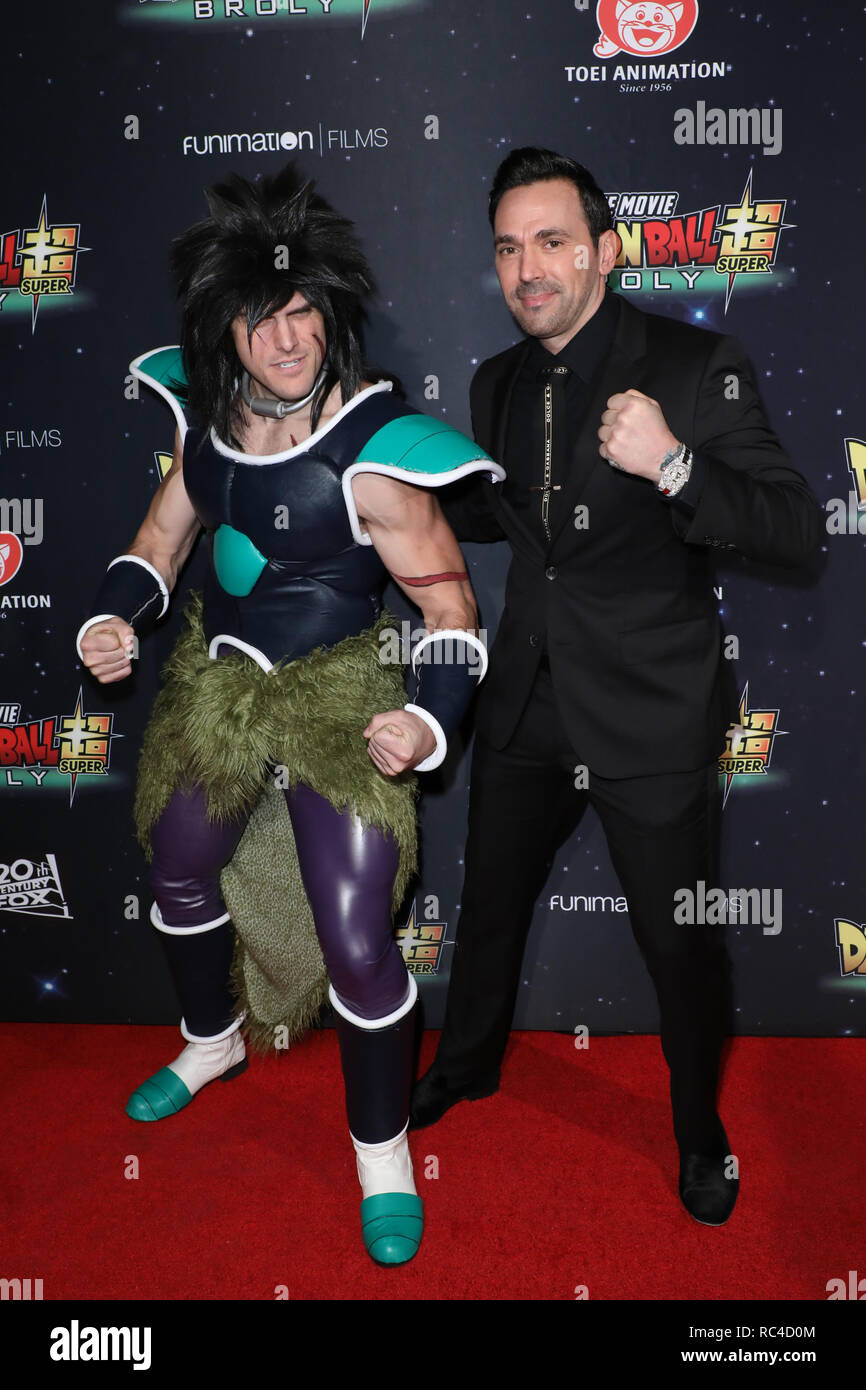 Funimation Films' 'Dragon Ball Super: Broly' Movie Premiere held at the TCL  Chinese Theatre in Los Angeles, California on December 13, 2018 Featuring:  Alexander Drastal, Jason David Frank Where: Los Angeles, California,