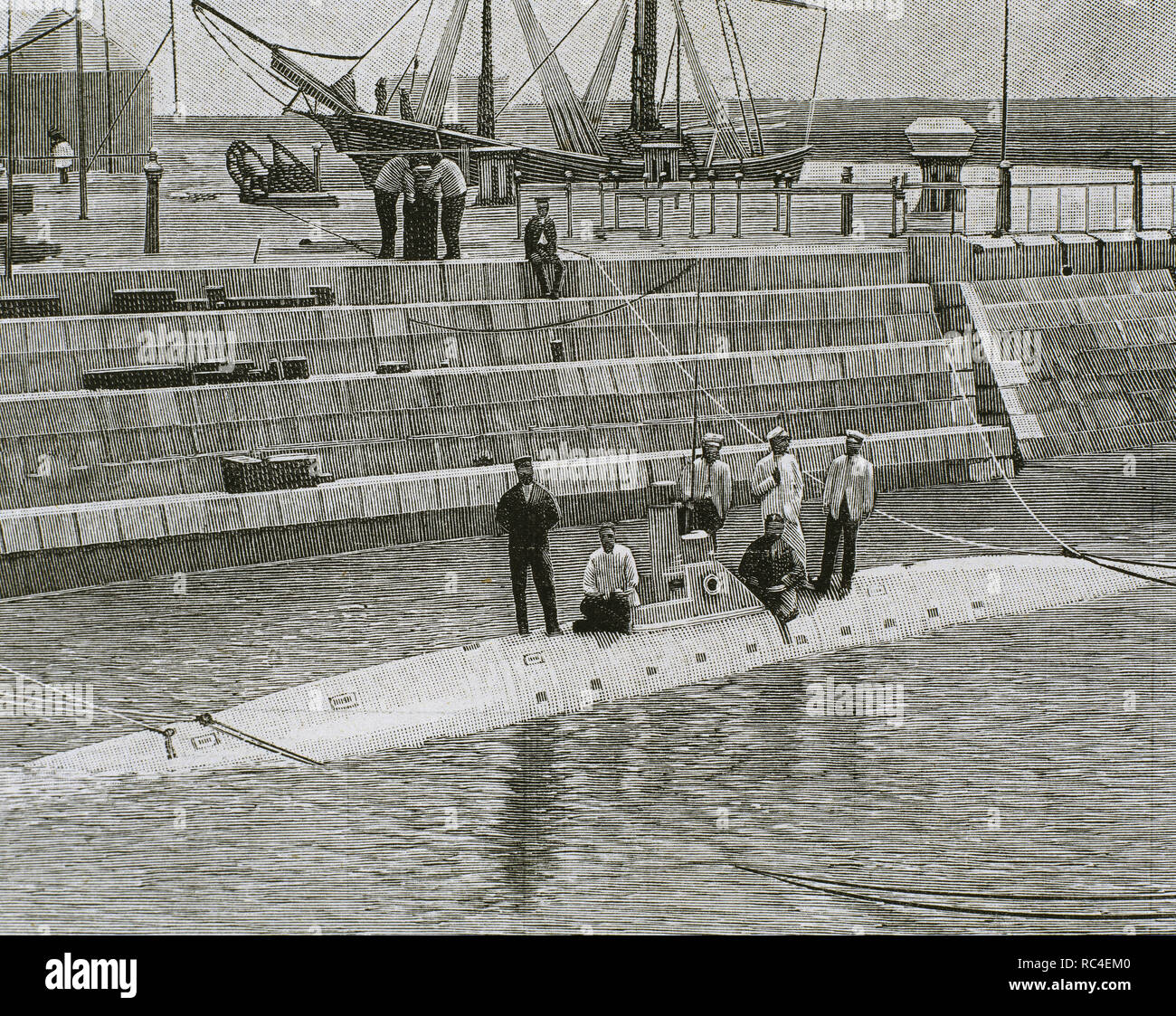 Peral Submarine High Resolution Stock Photography and Images Alamy
