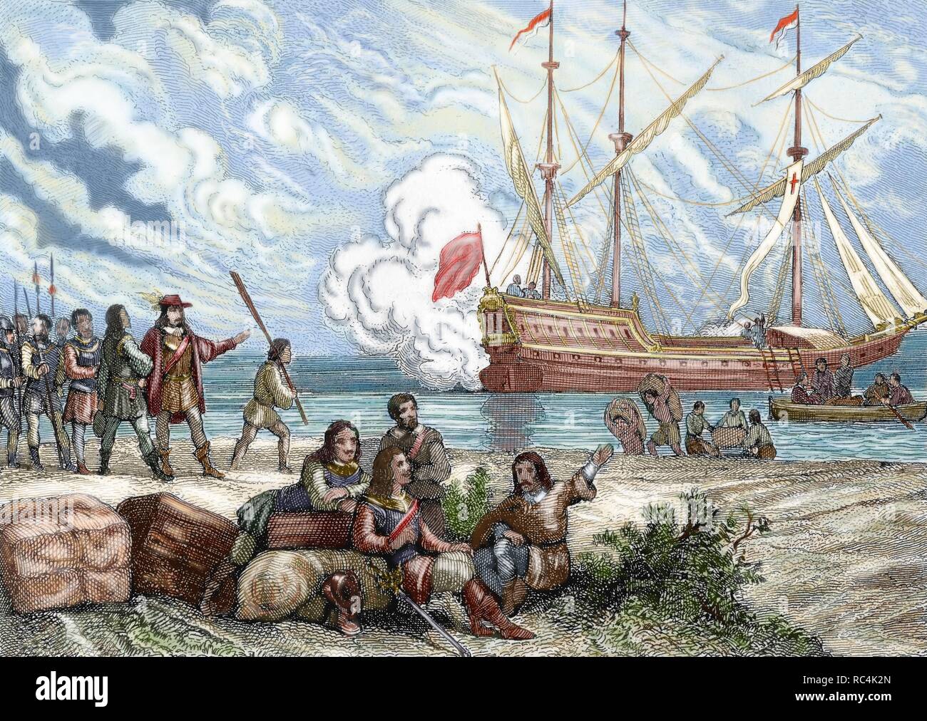 Conquistador ship hires stock photography and images Alamy