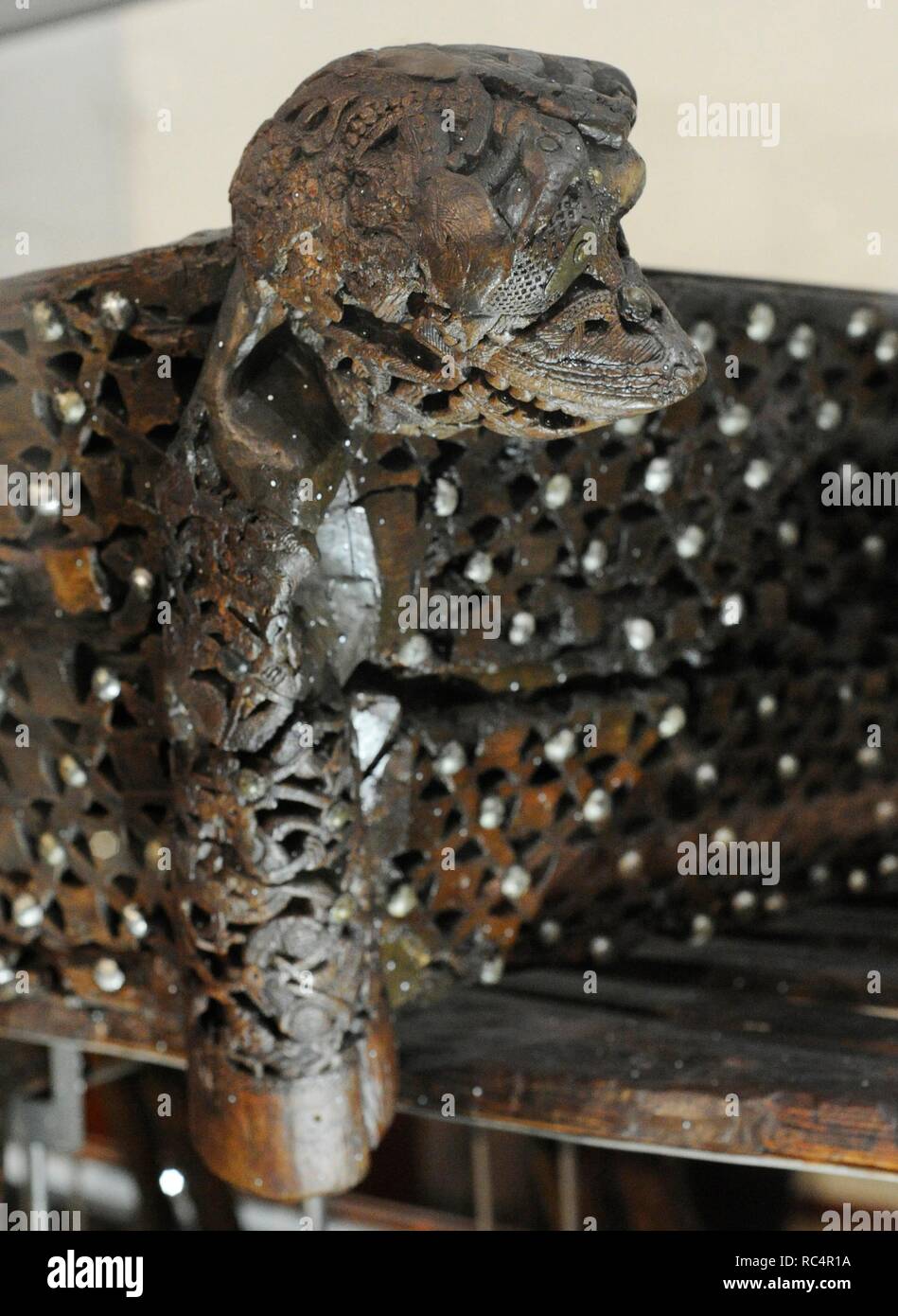 Sledge found among the grave goods of the Gokstad Ship, dated in the ...