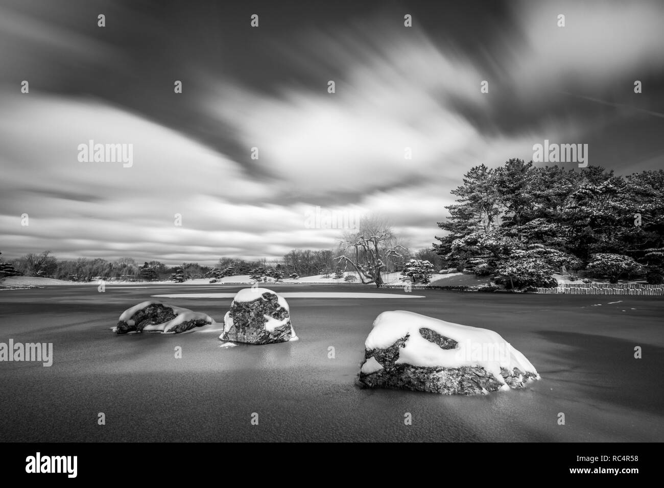 Beautiful winter landscape Stock Photo Alamy