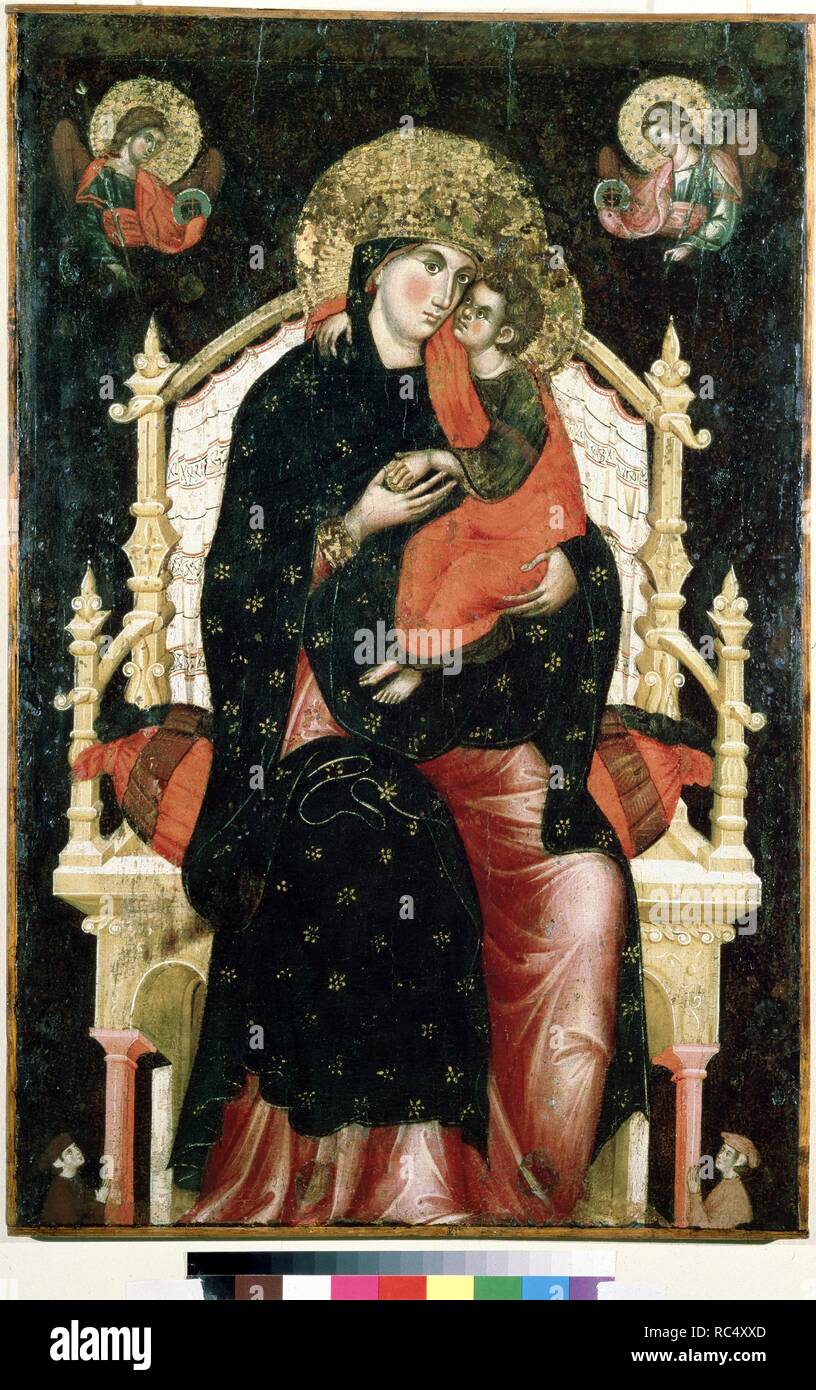 Автор картины мадонна с младенцем на троне. Италия 14 век Мадонна с младенцем. Пизанская Мадонна ГМИИ. Коппо ди Марковальдо Мадонна с младенцем на троне. Мадонна на троне ГМИИ.