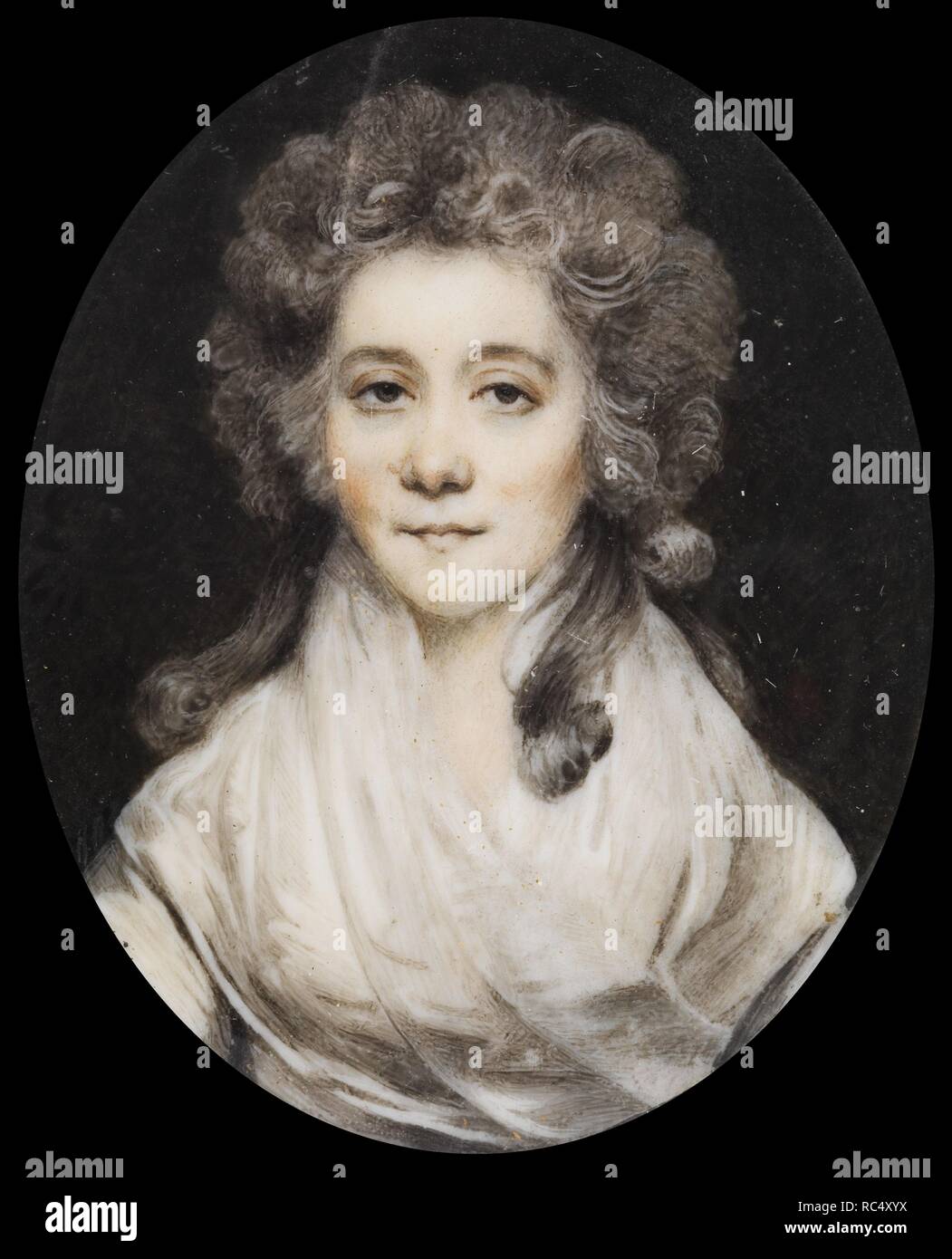 Portrait of Countess Anna Evgenyevna Obolenskaya (1778-1810). Museum: PRIVATE COLLECTION. Author: ANONYMOUS. Stock Photo