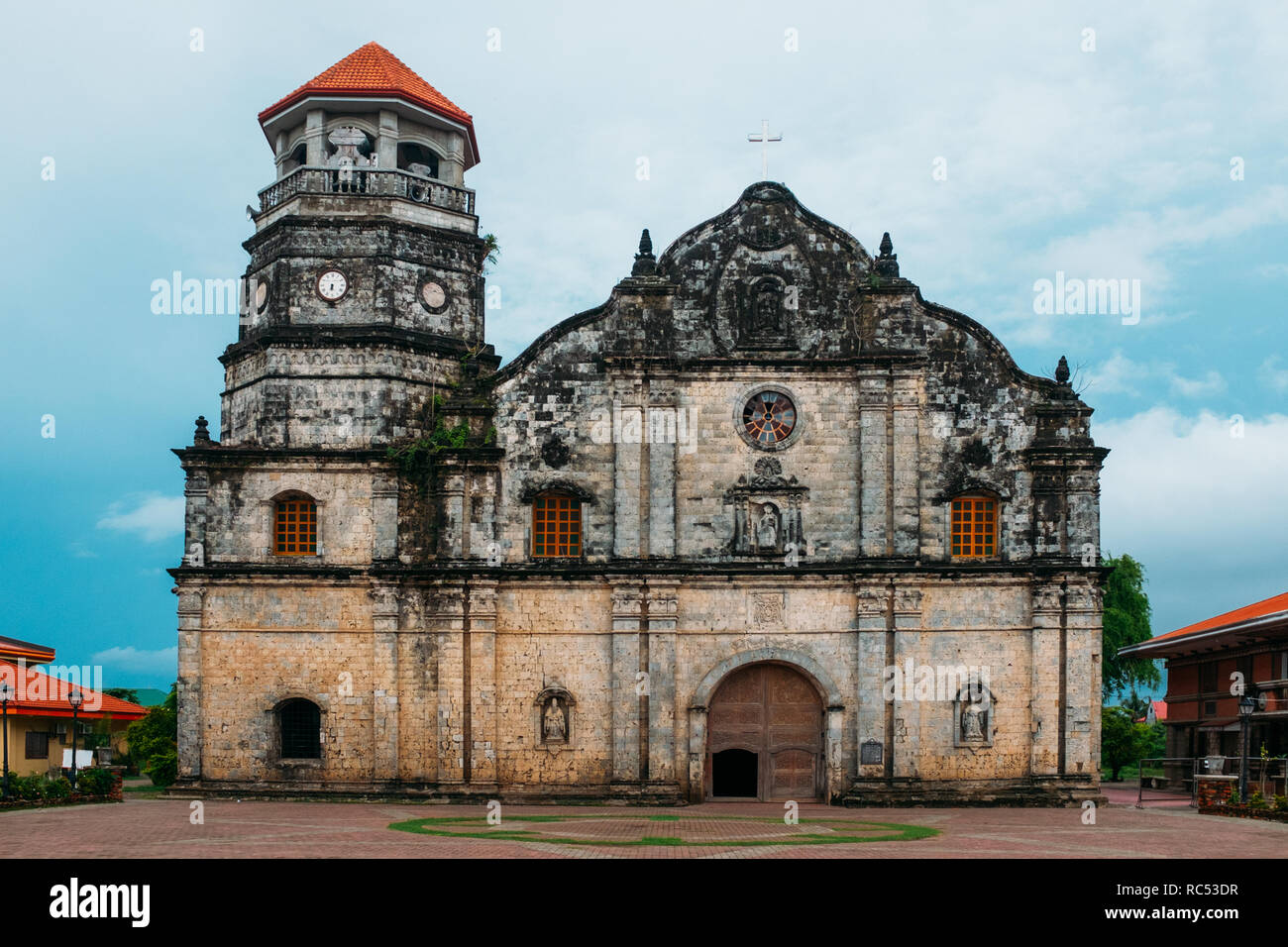 Panay Church in Roxas City Capiz, Philippines Stock Photo