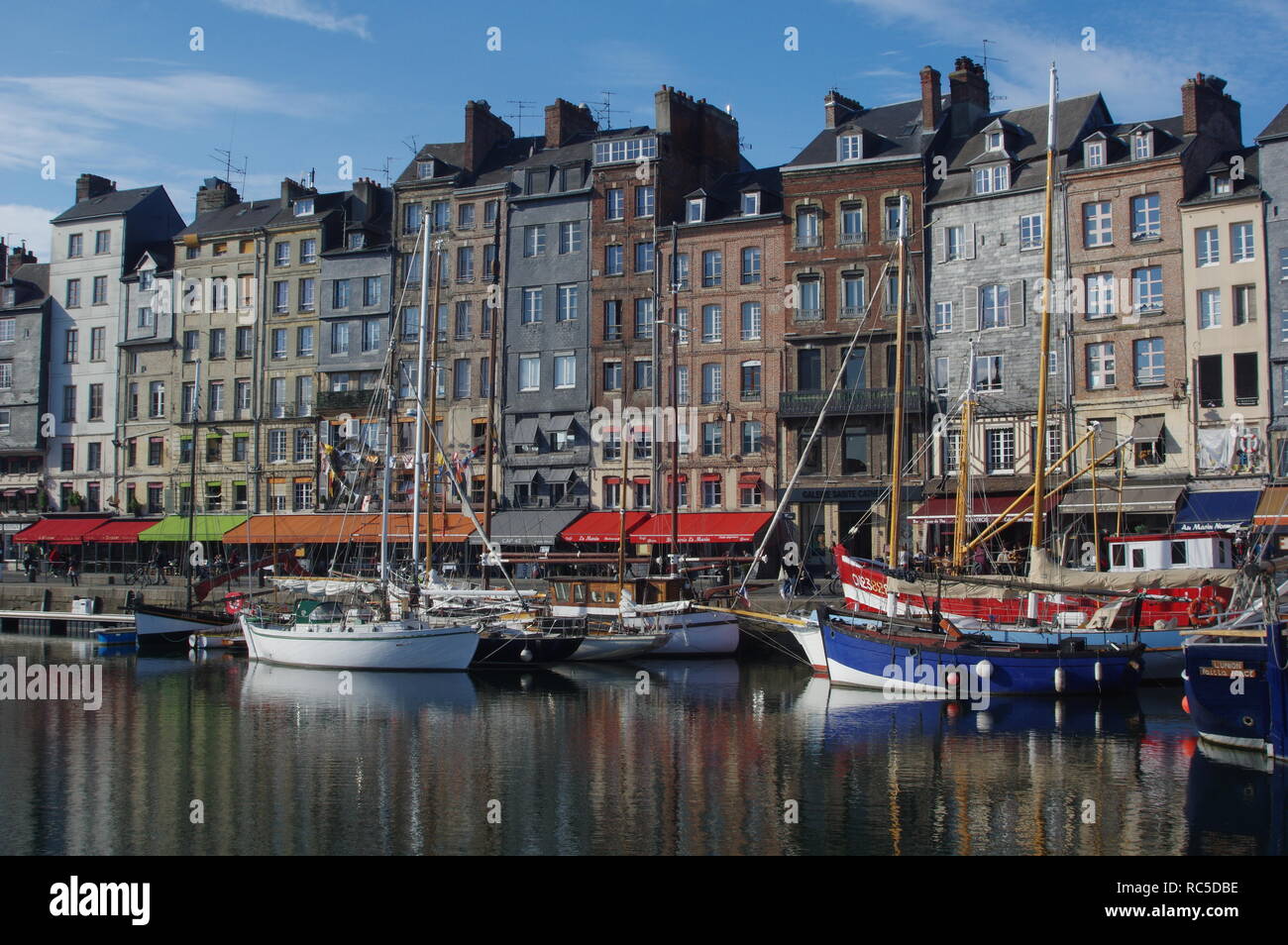 Honfleur, normandy city in France Stock Photo Alamy