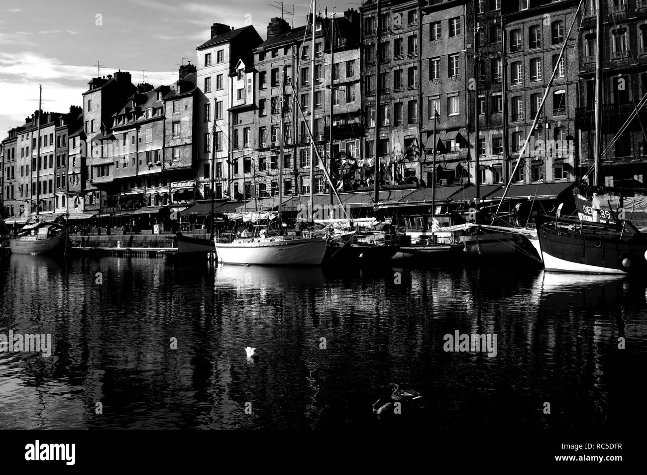 Honfleur, normandy city in France Stock Photo Alamy