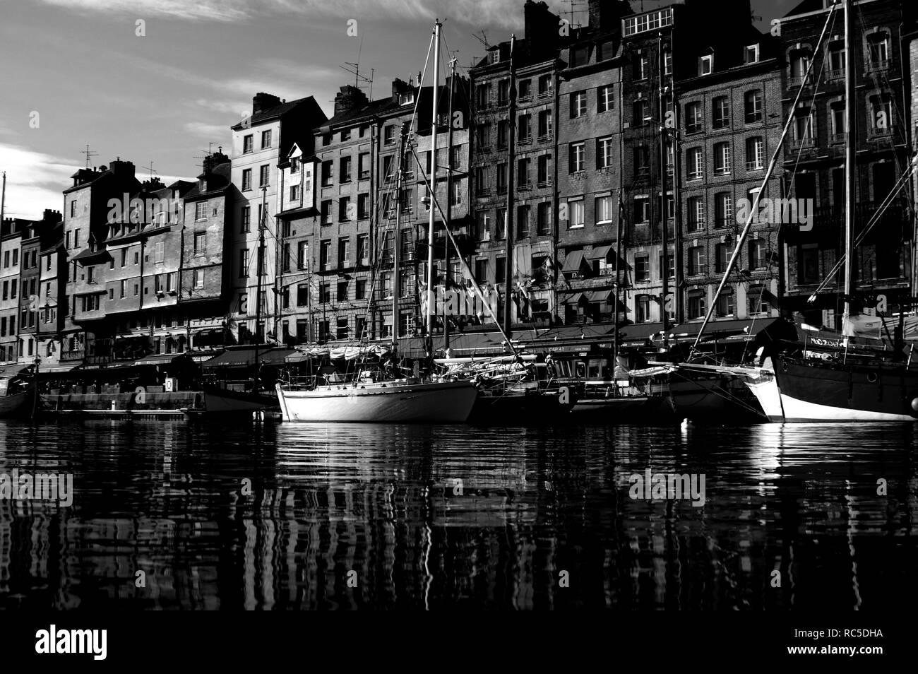 Honfleur, normandy city in France Stock Photo Alamy