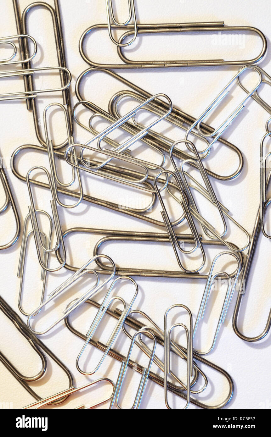 The paper clip is used to fasten paper sheets.It's a stationery tool ...