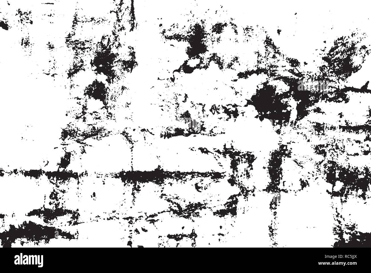 Black and white grunge urban texture vector with copy space. Abstract ...