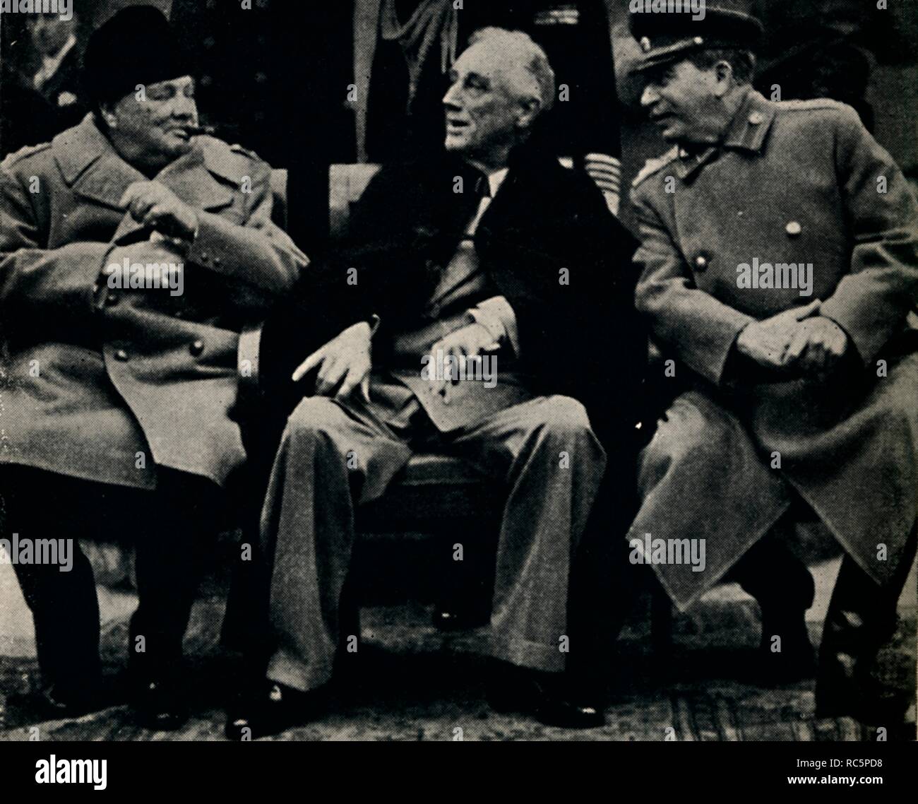 Yalta conference february 1945 hi-res stock photography and images - Alamy