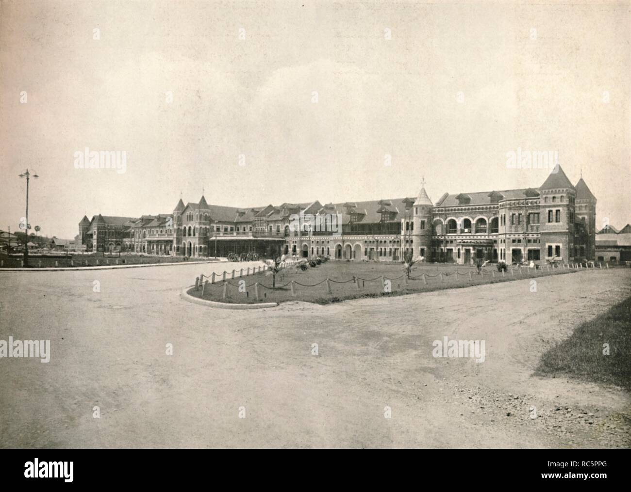 Colonialism railway building hi-res stock photography and images - Alamy