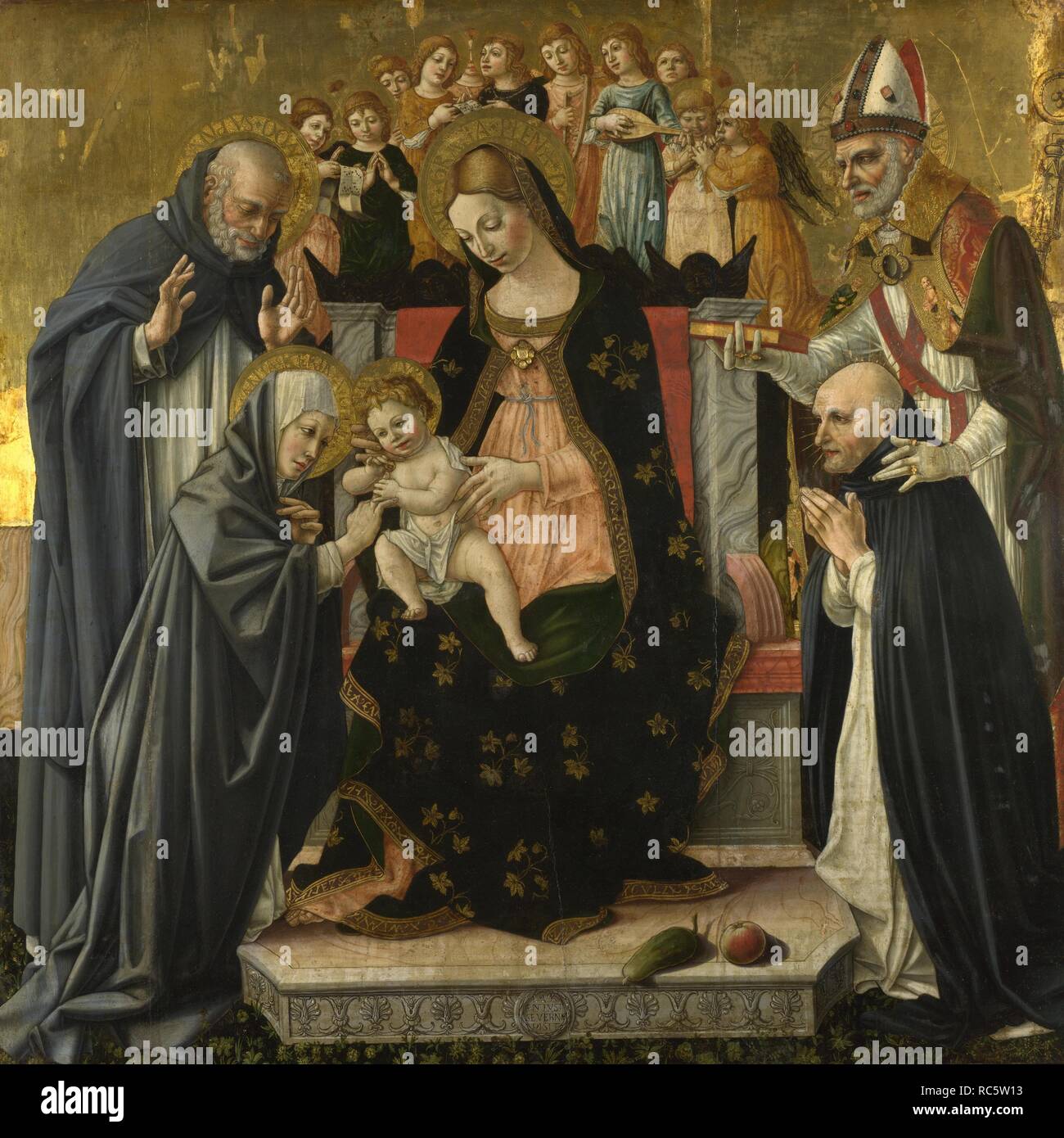 The Mystic Marriage of Saint Catherine of Siena. Museum: National ...