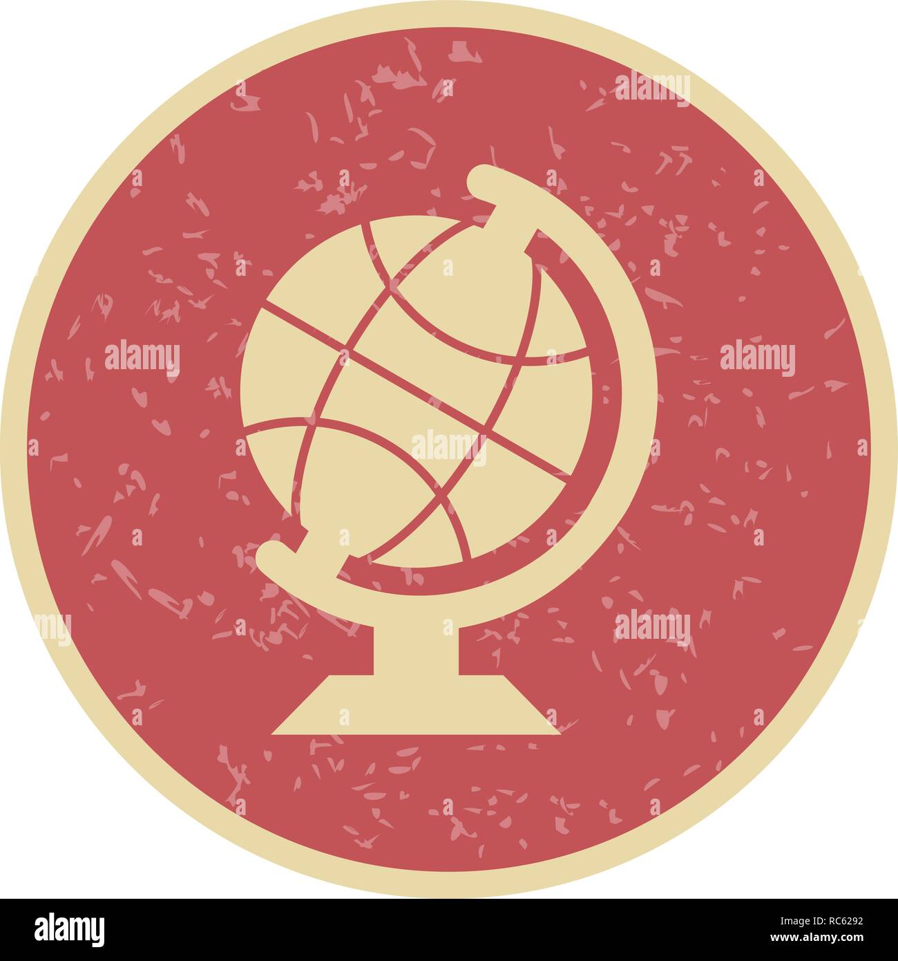 Vector Globe Icon Stock Vector